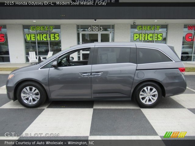 2015 Honda Odyssey EX-L in Modern Steel Metallic