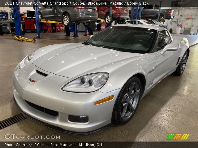 2011 Chevrolet Corvette Grand Sport Coupe in Blade Silver Metallic