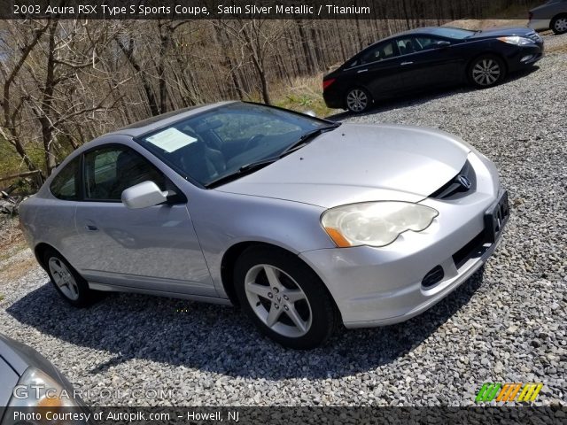 2003 Acura RSX Type S Sports Coupe in Satin Silver Metallic