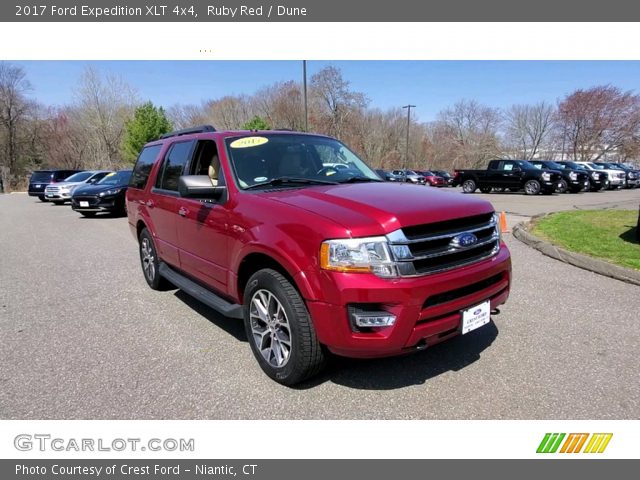 2017 Ford Expedition XLT 4x4 in Ruby Red