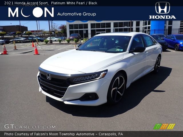 2021 Honda Accord Sport in Platinum White Pearl