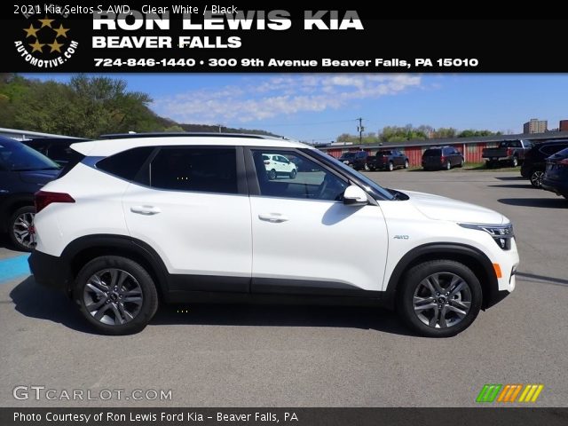 2021 Kia Seltos S AWD in Clear White