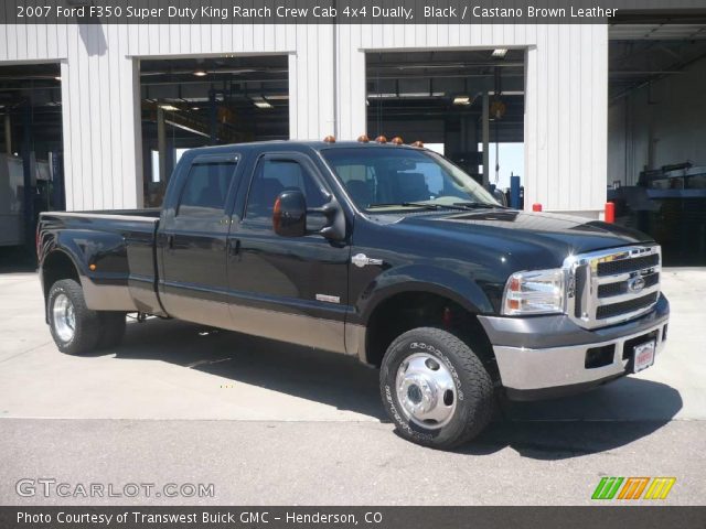 2007 Ford F350 Super Duty King Ranch Crew Cab 4x4 Dually in Black