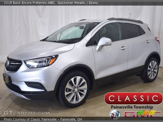 2018 Buick Encore Preferred AWD in Quicksilver Metallic