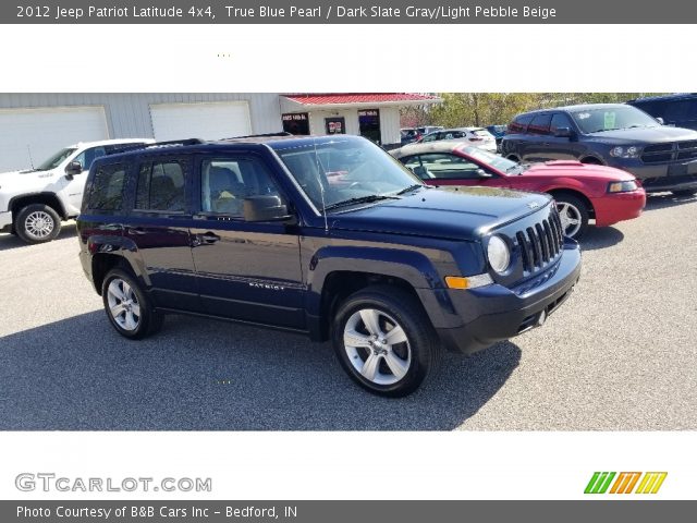2012 Jeep Patriot Latitude 4x4 in True Blue Pearl