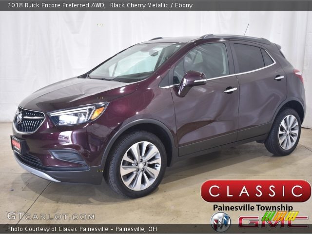 2018 Buick Encore Preferred AWD in Black Cherry Metallic