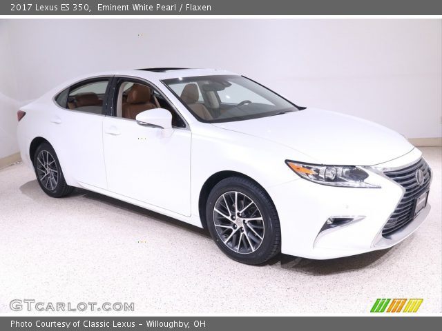 2017 Lexus ES 350 in Eminent White Pearl
