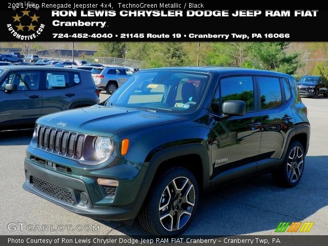 2021 Jeep Renegade Jeepster 4x4 in TechnoGreen Metallic