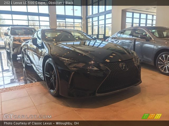 2021 Lexus LC 500 Coupe in Obsidian