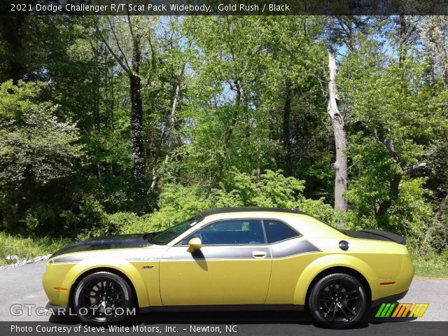 2021 Dodge Challenger R/T Scat Pack Widebody in Gold Rush