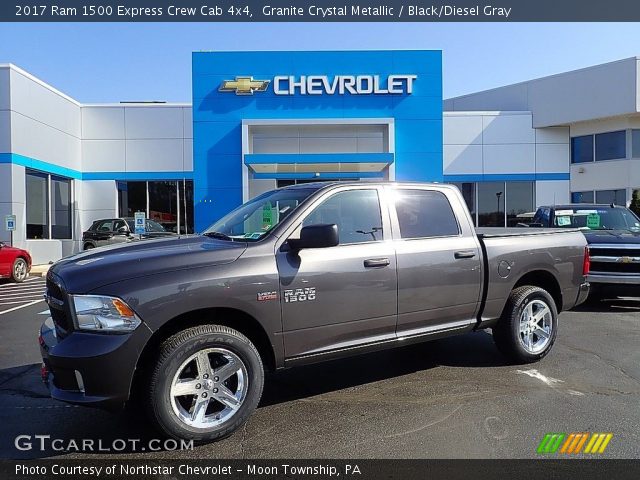2017 Ram 1500 Express Crew Cab 4x4 in Granite Crystal Metallic