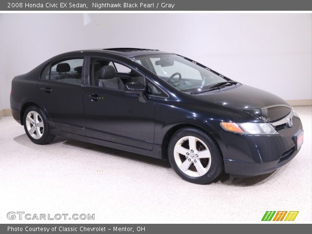 2008 Honda Civic EX Sedan in Nighthawk Black Pearl