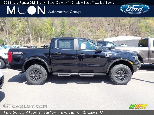 2021 Ford Ranger XLT Tremor SuperCrew 4x4 in Shadow Black Metallic