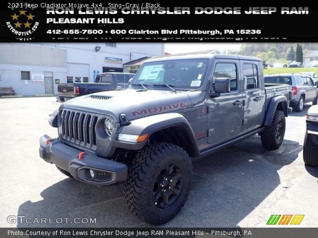 2021 Jeep Gladiator Mojave 4x4 in Sting-Gray