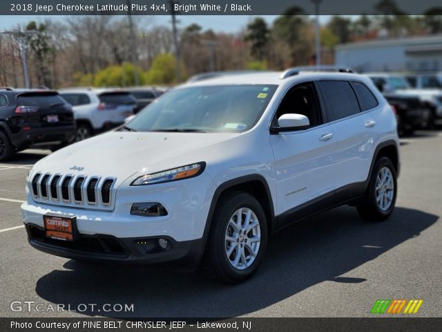 2018 Jeep Cherokee Latitude Plus 4x4 in Bright White