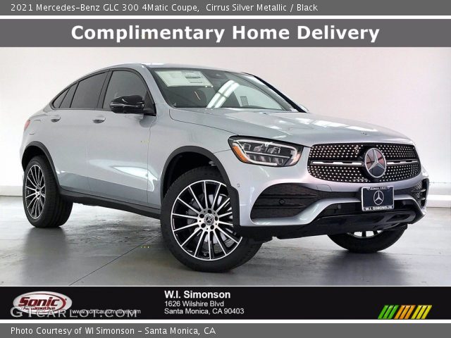 2021 Mercedes-Benz GLC 300 4Matic Coupe in Cirrus Silver Metallic