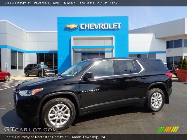 2019 Chevrolet Traverse LS AWD in Mosaic Black Metallic