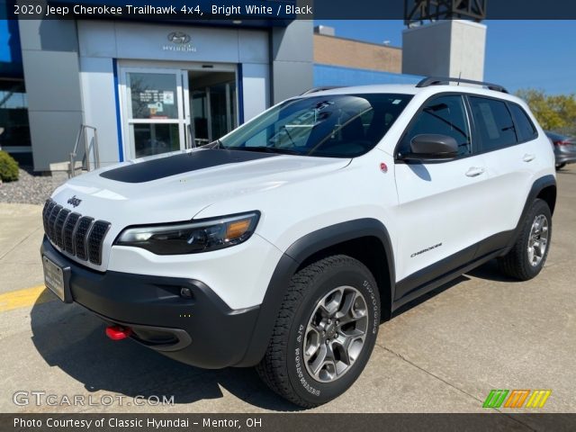 2020 Jeep Cherokee Trailhawk 4x4 in Bright White