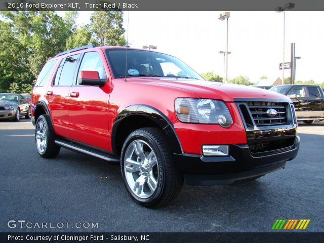 2010 Ford Explorer XLT in Torch Red