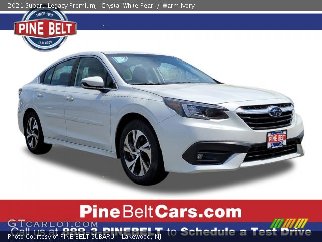 2021 Subaru Legacy Premium in Crystal White Pearl