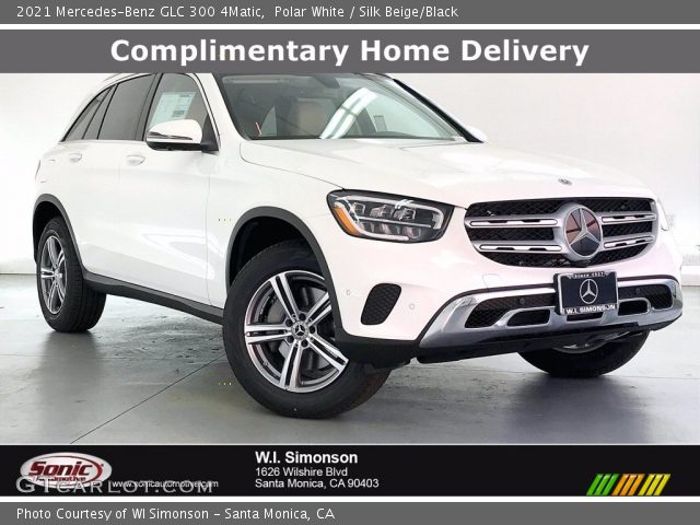 2021 Mercedes-Benz GLC 300 4Matic in Polar White