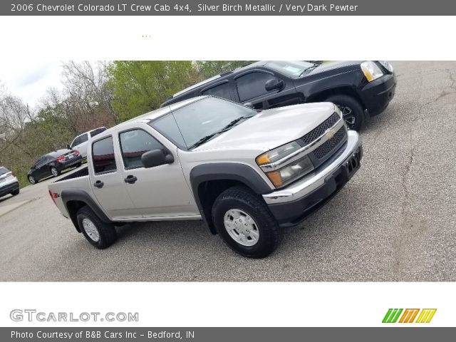 2006 Chevrolet Colorado LT Crew Cab 4x4 in Silver Birch Metallic