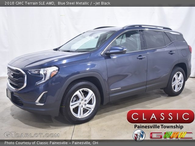2018 GMC Terrain SLE AWD in Blue Steel Metallic