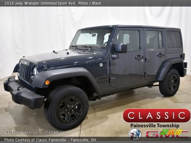 2016 Jeep Wrangler Unlimited Sport 4x4 in Rhino