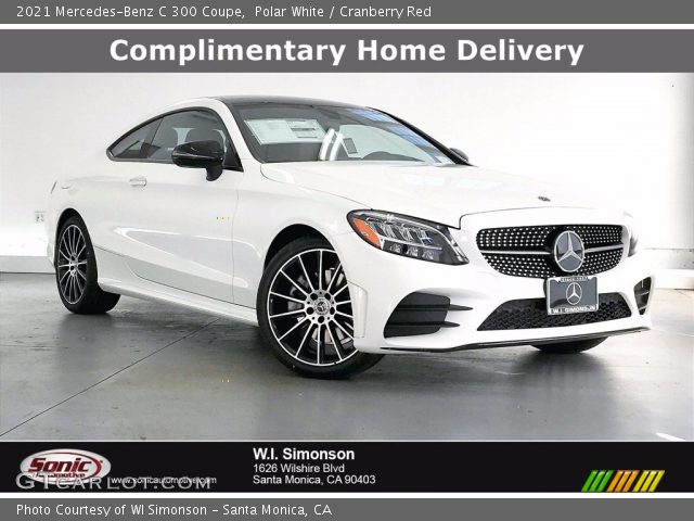2021 Mercedes-Benz C 300 Coupe in Polar White