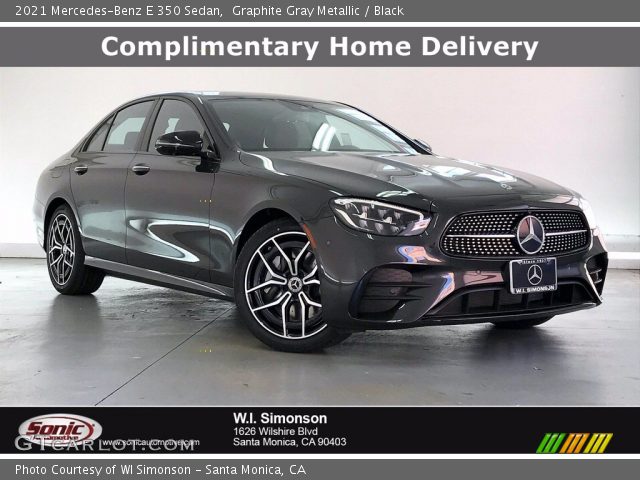 2021 Mercedes-Benz E 350 Sedan in Graphite Gray Metallic