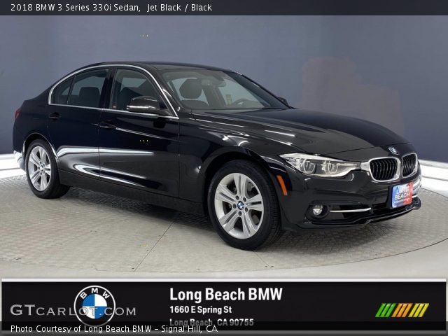 2018 BMW 3 Series 330i Sedan in Jet Black
