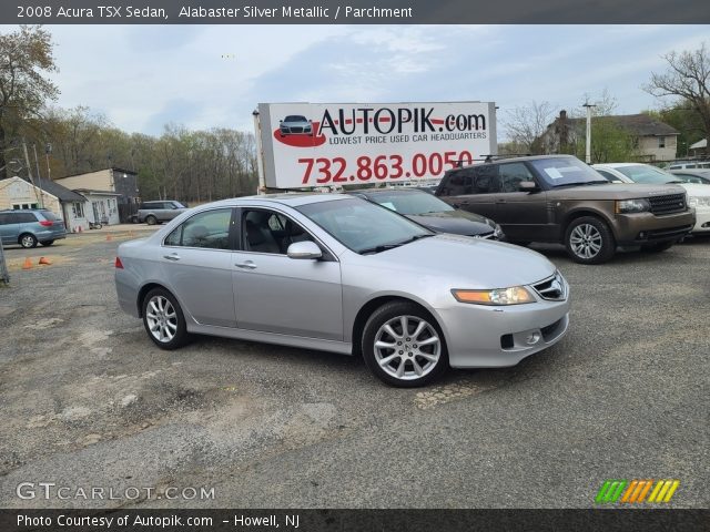 2008 Acura TSX Sedan in Alabaster Silver Metallic