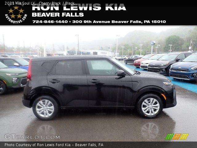 2021 Kia Soul LX in Cherry Black