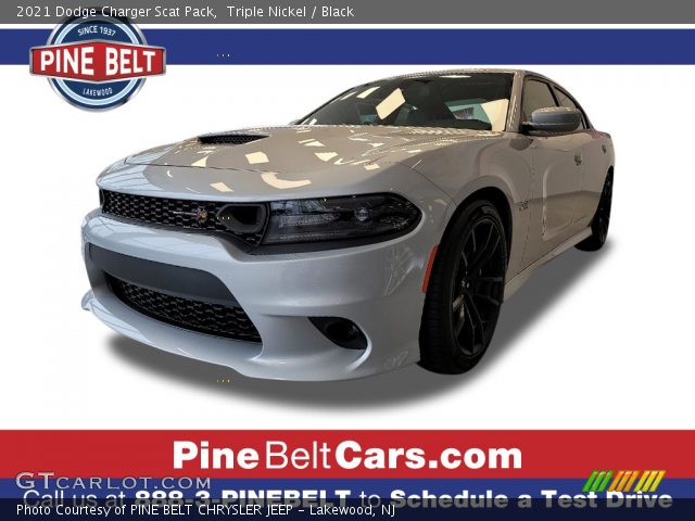 2021 Dodge Charger Scat Pack in Triple Nickel