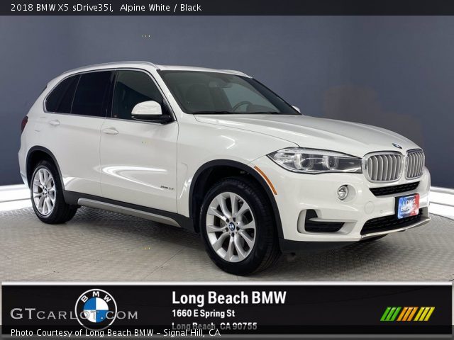 2018 BMW X5 sDrive35i in Alpine White