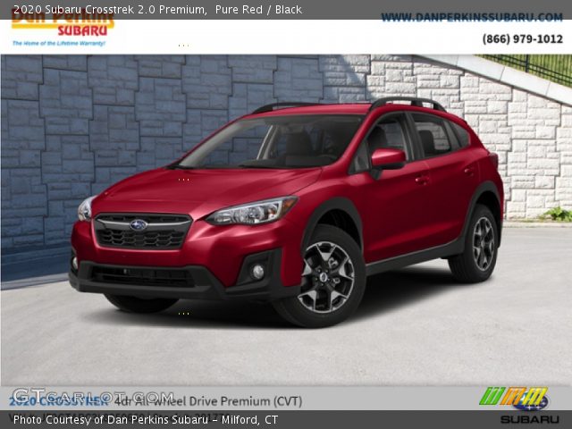 2020 Subaru Crosstrek 2.0 Premium in Pure Red