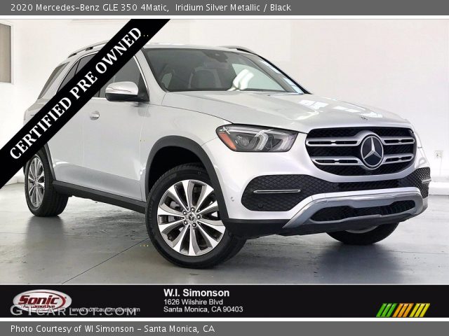 2020 Mercedes-Benz GLE 350 4Matic in Iridium Silver Metallic