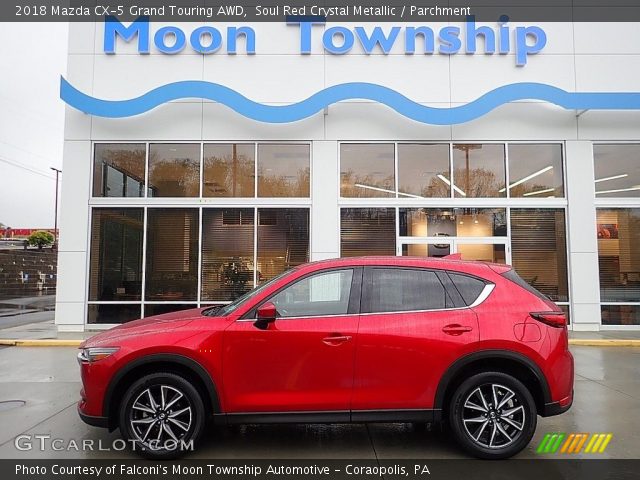 2018 Mazda CX-5 Grand Touring AWD in Soul Red Crystal Metallic