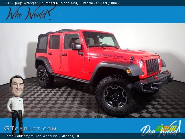 2017 Jeep Wrangler Unlimited Rubicon 4x4 in Firecracker Red