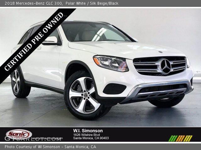 2018 Mercedes-Benz GLC 300 in Polar White