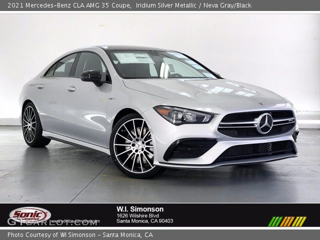 2021 Mercedes-Benz CLA AMG 35 Coupe in Iridium Silver Metallic