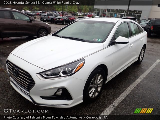 2018 Hyundai Sonata SE in Quartz White Pearl