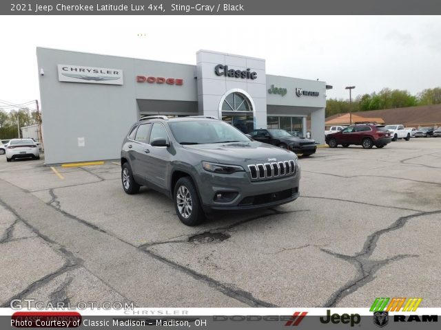 2021 Jeep Cherokee Latitude Lux 4x4 in Sting-Gray