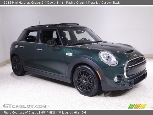 2018 Mini Hardtop Cooper S 4 Door in British Racing Green II Metallic