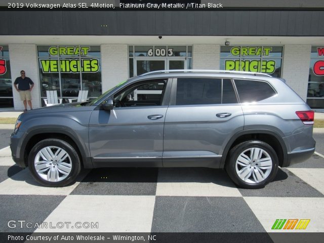2019 Volkswagen Atlas SEL 4Motion in Platinum Gray Metallic