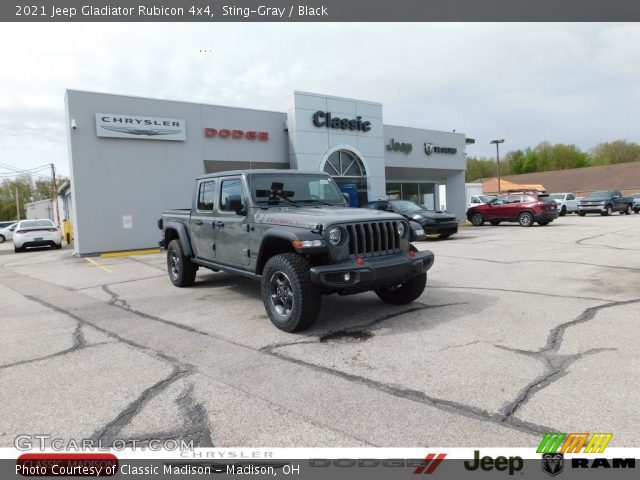 2021 Jeep Gladiator Rubicon 4x4 in Sting-Gray