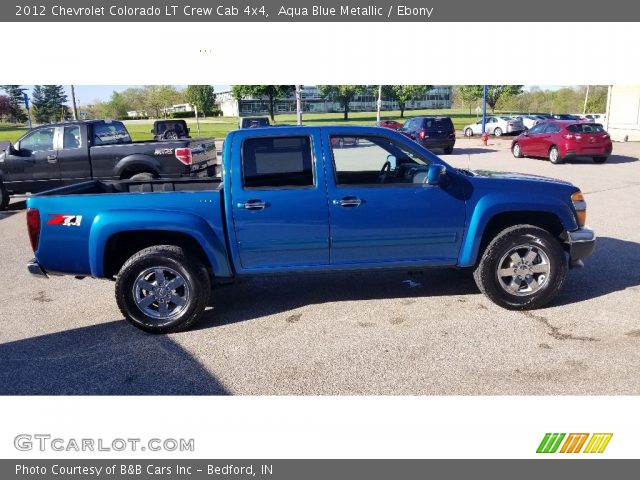 2012 Chevrolet Colorado LT Crew Cab 4x4 in Aqua Blue Metallic