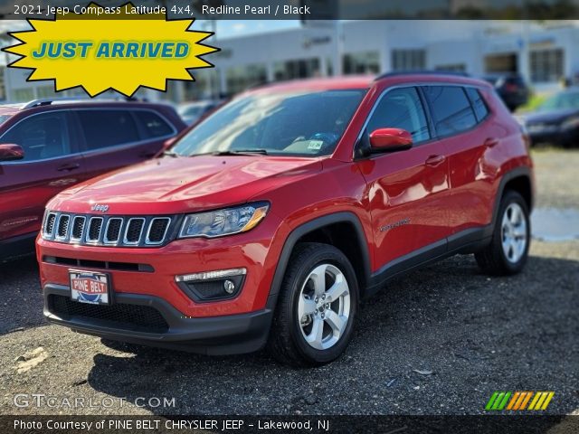 2021 Jeep Compass Latitude 4x4 in Redline Pearl