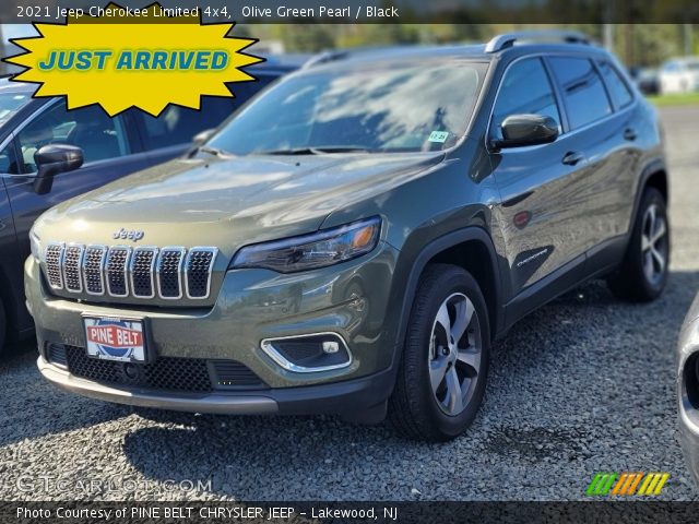 2021 Jeep Cherokee Limited 4x4 in Olive Green Pearl