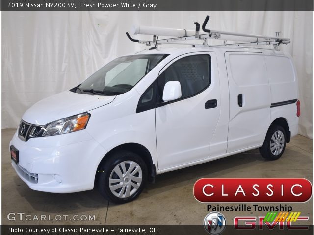 2019 Nissan NV200 SV in Fresh Powder White